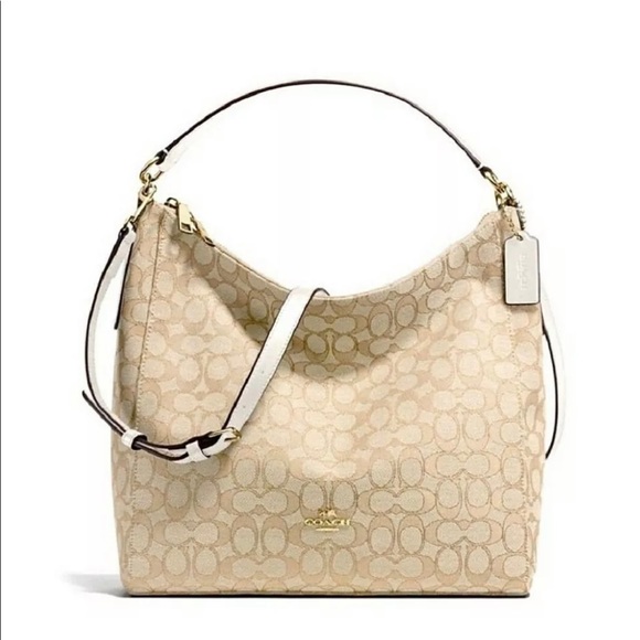 (COACH F58327) CONVERTIBLE
GOLD/LIGHT KHAKI/CHALK - Picture 1 of 9
